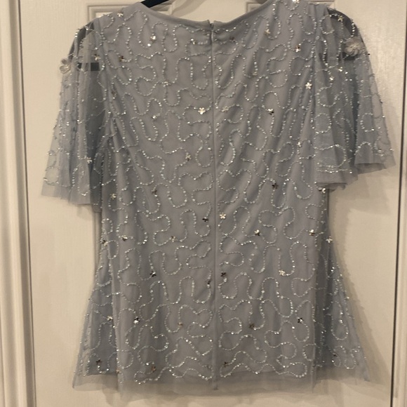 NWOT Adrianna Papell sequence blouse-6 - Picture 2 of 9